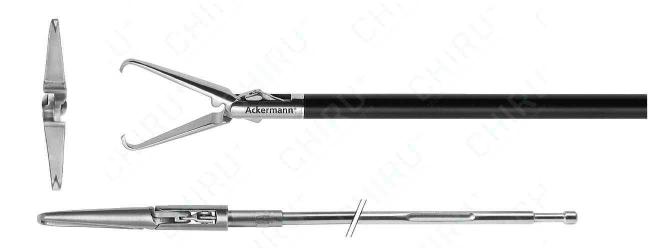 Tenaculum grasping forceps, Ø 5.0 mm, 330 mm, Xpress Lock™