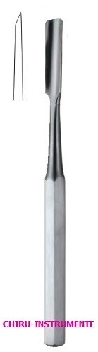 HIBBS gouge, straight, 24 cm (9 ½"), 6 mm