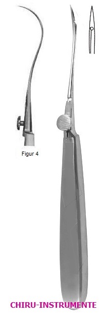 REVERDIN ligature needle, no. 4, 23 cm (9")