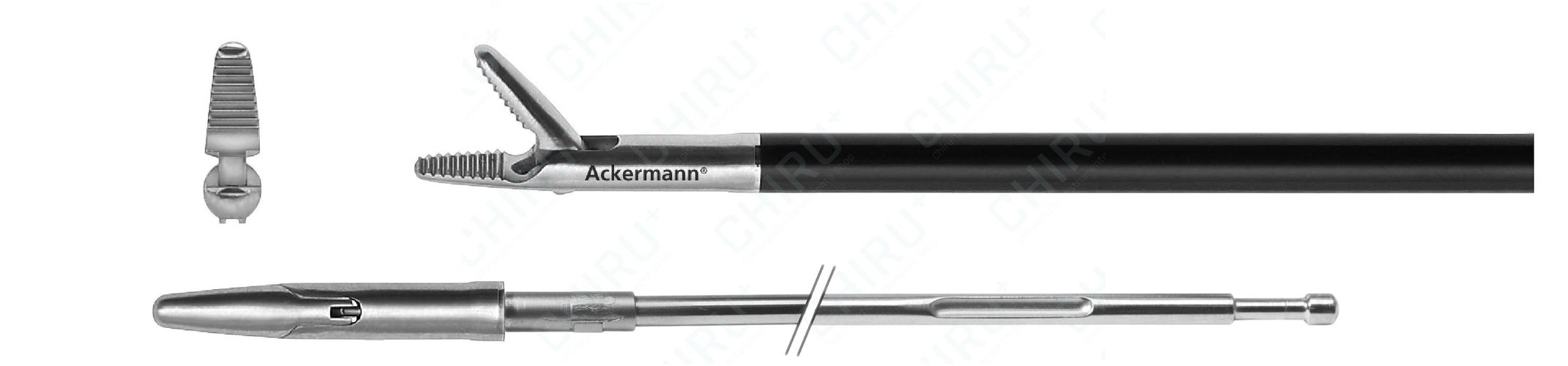 Dissektionszange, fein, gerade, Ø 5 mm, 330 mm, XPress Lock™