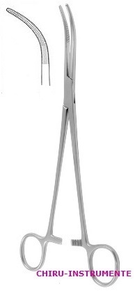 OVERHOLT-GEISSENDOERFER hemostatic forceps, fig. 5, 21 cm (8 ¼")