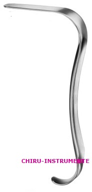 KRISTELLER vaginal retractor, fig. 2, 115 x 26 mm