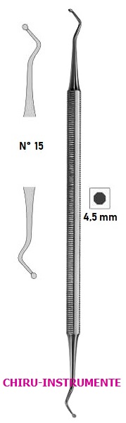 WHITE excavator, fig. 15, 17.5 cm (6 ⅝"), double-ended