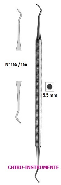 Excavator, double-ended, fig. 165/166