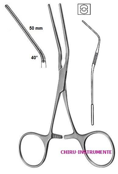 COOLEY atrauma bulldog clamps, 50 mm, 13 cm (5